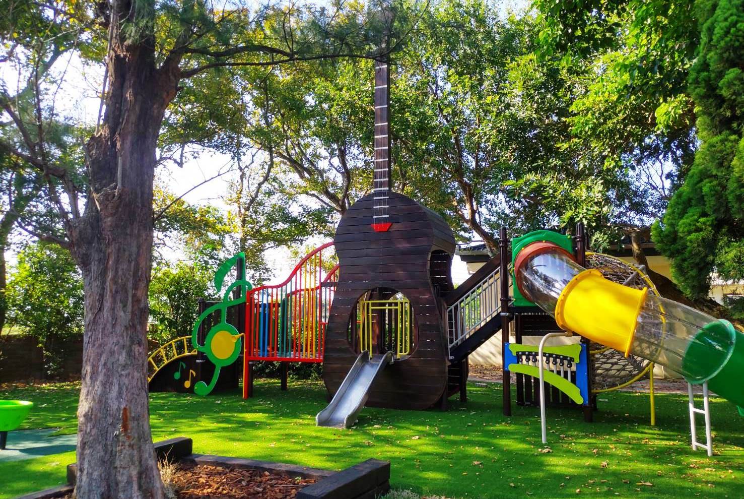 桃園-大坡國小特色遊戲場