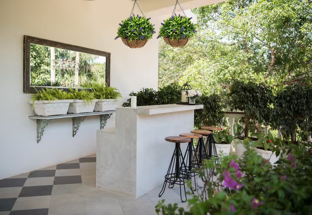 草皮達人[Masturf]-薰衣草吊籃