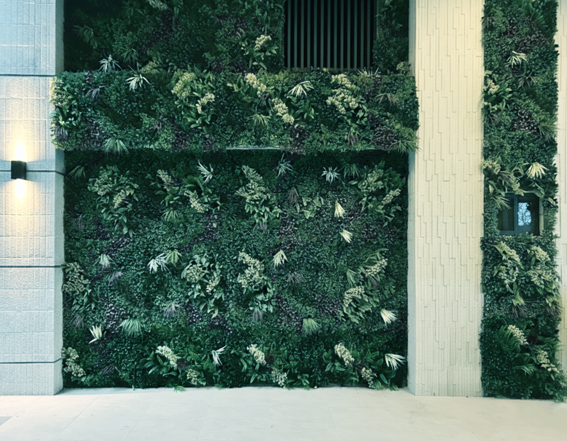 草皮達人[Masturf]-桃園－青埔建案植生牆